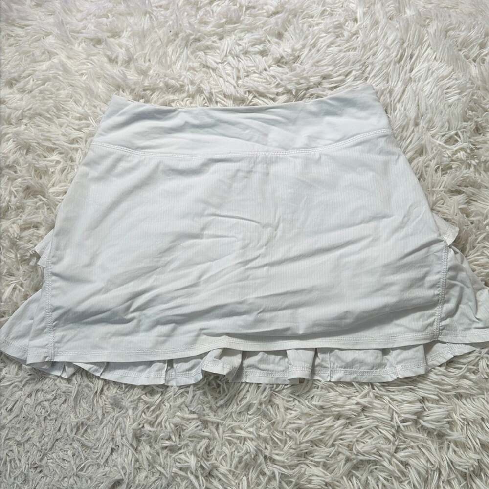 Lululemon Run: Pace Setter Skirt White
